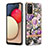 Custodia Silicone Gel Morbida Fantasia Modello Cover con Anello Supporto Y06B per Samsung Galaxy M02s