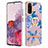 Custodia Silicone Gel Morbida Fantasia Modello Cover con Anello Supporto Y06B per Samsung Galaxy S20