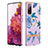 Custodia Silicone Gel Morbida Fantasia Modello Cover con Anello Supporto Y06B per Samsung Galaxy S20 FE 4G