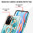 Custodia Silicone Gel Morbida Fantasia Modello Cover con Anello Supporto Y06B per Xiaomi Poco M4 Pro 5G