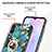 Custodia Silicone Gel Morbida Fantasia Modello Cover con Anello Supporto Y06B per Xiaomi Redmi 9i