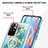 Custodia Silicone Gel Morbida Fantasia Modello Cover con Anello Supporto Y06B per Xiaomi Redmi Note 11 5G