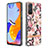 Custodia Silicone Gel Morbida Fantasia Modello Cover con Anello Supporto Y06B per Xiaomi Redmi Note 11 Pro 4G