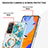 Custodia Silicone Gel Morbida Fantasia Modello Cover con Anello Supporto Y06B per Xiaomi Redmi Note 11 Pro 4G