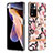 Custodia Silicone Gel Morbida Fantasia Modello Cover con Anello Supporto Y06B per Xiaomi Redmi Note 11 Pro+ Plus 5G