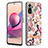 Custodia Silicone Gel Morbida Fantasia Modello Cover con Anello Supporto Y06B per Xiaomi Redmi Note 11 SE India 4G