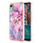 Custodia Silicone Gel Morbida Fantasia Modello Cover con Anello Supporto YB1 per Nokia C12