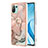 Custodia Silicone Gel Morbida Fantasia Modello Cover con Anello Supporto YB1 per Xiaomi Mi 11 Lite 4G