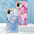 Custodia Silicone Gel Morbida Fantasia Modello Cover con Anello Supporto YB1 per Xiaomi Mi 11 Lite 5G NE