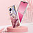 Custodia Silicone Gel Morbida Fantasia Modello Cover con Anello Supporto YB1 per Xiaomi Mi 13 Lite 5G