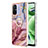 Custodia Silicone Gel Morbida Fantasia Modello Cover con Anello Supporto YB1 per Xiaomi Redmi 11A 4G Multicolore