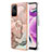 Custodia Silicone Gel Morbida Fantasia Modello Cover con Anello Supporto YB1 per Xiaomi Redmi Note 12S