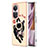 Custodia Silicone Gel Morbida Fantasia Modello Cover con Anello Supporto YB2 per Oppo Reno10 Pro 5G Khaki