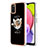 Custodia Silicone Gel Morbida Fantasia Modello Cover con Anello Supporto YB2 per Samsung Galaxy A02s