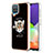 Custodia Silicone Gel Morbida Fantasia Modello Cover con Anello Supporto YB2 per Samsung Galaxy A12 Nacho