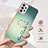 Custodia Silicone Gel Morbida Fantasia Modello Cover con Anello Supporto YB2 per Samsung Galaxy A13 4G