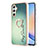 Custodia Silicone Gel Morbida Fantasia Modello Cover con Anello Supporto YB2 per Samsung Galaxy A24 4G