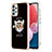 Custodia Silicone Gel Morbida Fantasia Modello Cover con Anello Supporto YB2 per Samsung Galaxy A33 5G Multicolore