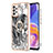 Custodia Silicone Gel Morbida Fantasia Modello Cover con Anello Supporto YB2 per Samsung Galaxy A72 4G