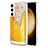 Custodia Silicone Gel Morbida Fantasia Modello Cover con Anello Supporto YB2 per Samsung Galaxy S22 5G