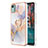 Custodia Silicone Gel Morbida Fantasia Modello Cover con Anello Supporto YB3 per Nokia C12