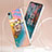 Custodia Silicone Gel Morbida Fantasia Modello Cover con Anello Supporto YB3 per Nokia C12