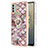 Custodia Silicone Gel Morbida Fantasia Modello Cover con Anello Supporto YB3 per Nokia C31