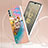 Custodia Silicone Gel Morbida Fantasia Modello Cover con Anello Supporto YB3 per Nokia C31