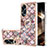 Custodia Silicone Gel Morbida Fantasia Modello Cover con Anello Supporto YB3 per Oppo A58 4G