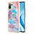 Custodia Silicone Gel Morbida Fantasia Modello Cover con Anello Supporto YB3 per Xiaomi Mi 11 Lite 4G