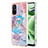 Custodia Silicone Gel Morbida Fantasia Modello Cover con Anello Supporto YB3 per Xiaomi Poco C55