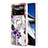 Custodia Silicone Gel Morbida Fantasia Modello Cover con Anello Supporto YB3 per Xiaomi Poco X4 Pro 5G Viola