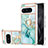 Custodia Silicone Gel Morbida Fantasia Modello Cover con Anello Supporto YB5 per Google Pixel 8 Pro 5G