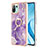 Custodia Silicone Gel Morbida Fantasia Modello Cover con Anello Supporto YB5 per Xiaomi Mi 11 Lite 4G