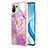 Custodia Silicone Gel Morbida Fantasia Modello Cover con Anello Supporto YB5 per Xiaomi Mi 11 Lite 4G