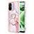 Custodia Silicone Gel Morbida Fantasia Modello Cover con Anello Supporto YB5 per Xiaomi Poco C55