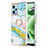 Custodia Silicone Gel Morbida Fantasia Modello Cover con Anello Supporto YB5 per Xiaomi Poco X5 5G