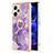 Custodia Silicone Gel Morbida Fantasia Modello Cover con Anello Supporto YB5 per Xiaomi Redmi Note 12 Pro+ Plus 5G