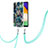 Custodia Silicone Gel Morbida Fantasia Modello Cover con Cinghia Cordino Mano Y01B per Samsung Galaxy A13 5G