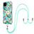 Custodia Silicone Gel Morbida Fantasia Modello Cover con Cinghia Cordino Mano Y02B per Samsung Galaxy M12