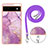 Custodia Silicone Gel Morbida Fantasia Modello Cover con Cinghia Cordino Mano Y05B per Google Pixel 6a 5G