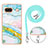 Custodia Silicone Gel Morbida Fantasia Modello Cover con Cinghia Cordino Mano Y05B per Google Pixel 7a 5G