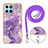 Custodia Silicone Gel Morbida Fantasia Modello Cover con Cinghia Cordino Mano Y05B per Huawei Honor X6