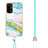 Custodia Silicone Gel Morbida Fantasia Modello Cover con Cinghia Cordino Mano Y05B per OnePlus Nord N200 5G