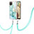 Custodia Silicone Gel Morbida Fantasia Modello Cover con Cinghia Cordino Mano Y05B per Samsung Galaxy A12 5G