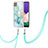 Custodia Silicone Gel Morbida Fantasia Modello Cover con Cinghia Cordino Mano Y05B per Samsung Galaxy A22 5G