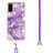 Custodia Silicone Gel Morbida Fantasia Modello Cover con Cinghia Cordino Mano Y05B per Samsung Galaxy S20 5G