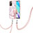 Custodia Silicone Gel Morbida Fantasia Modello Cover con Cinghia Cordino Mano Y05B per Xiaomi Redmi Note 11 4G (2021)