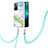 Custodia Silicone Gel Morbida Fantasia Modello Cover con Cinghia Cordino Mano Y05B per Xiaomi Redmi Note 11 5G Colorato