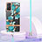Custodia Silicone Gel Morbida Fantasia Modello Cover con Cinghia Cordino Mano Y06B per Xiaomi Redmi Note 11 Pro 4G